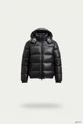 Men's Winter Quilted Puffer Jacket, Sherpa Lined and Hooded