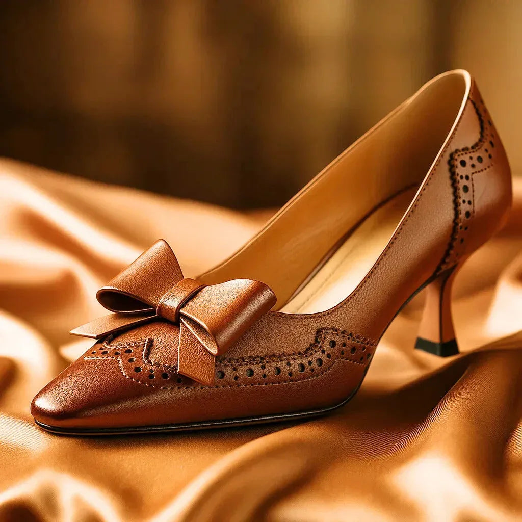 MELENA BOW HEELS