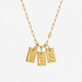 Initial Tag Necklace