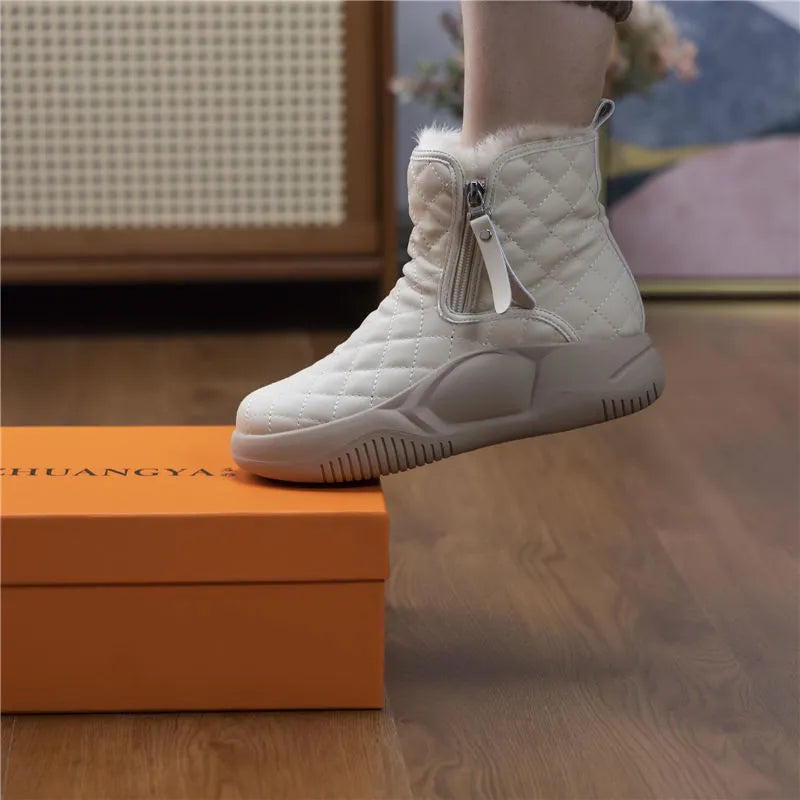 Women's Winter Shoes, Warm Lined