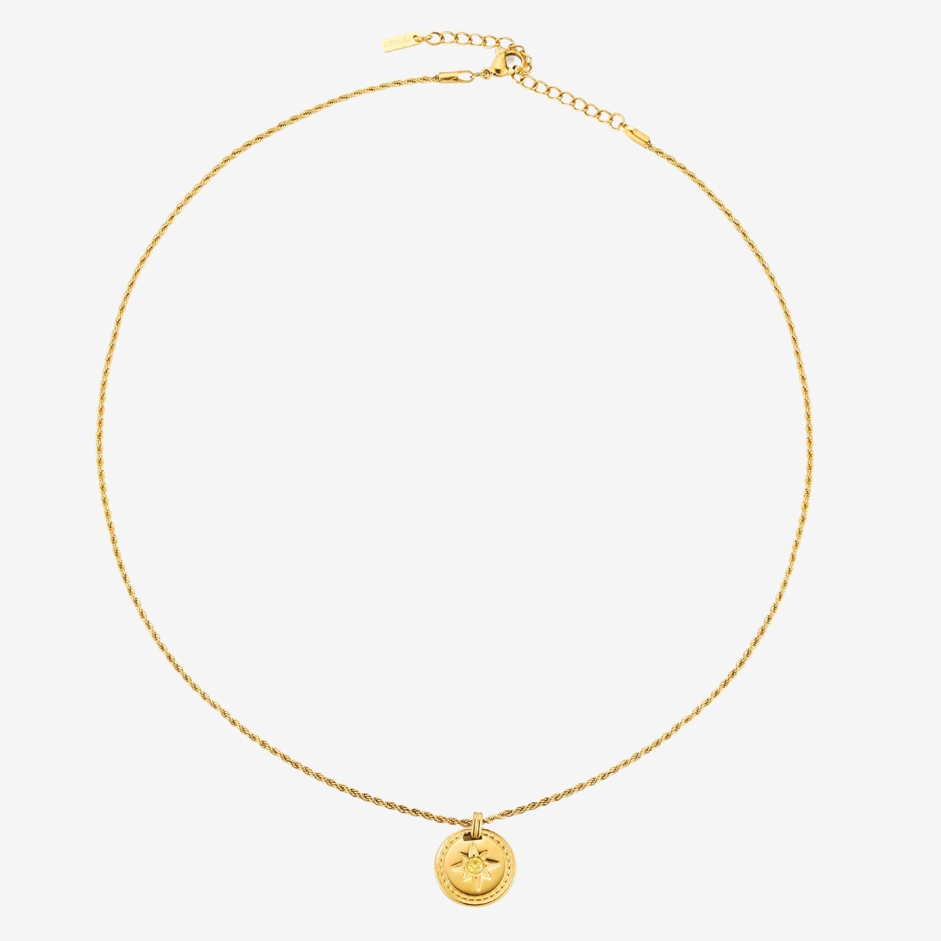 Golden Compass Necklace