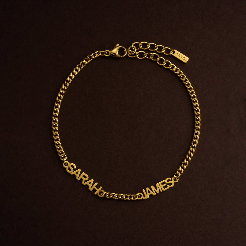 Bold Name Bracelet
