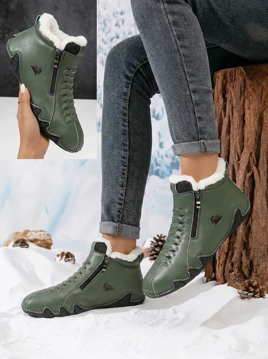 Women's Winter Ankle Boots, Comfort Fit