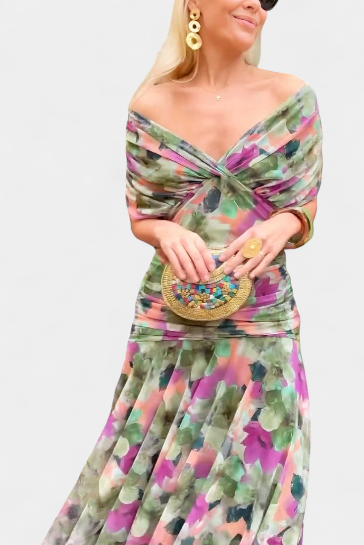 Elegant Flowing Women's Maxi Dress