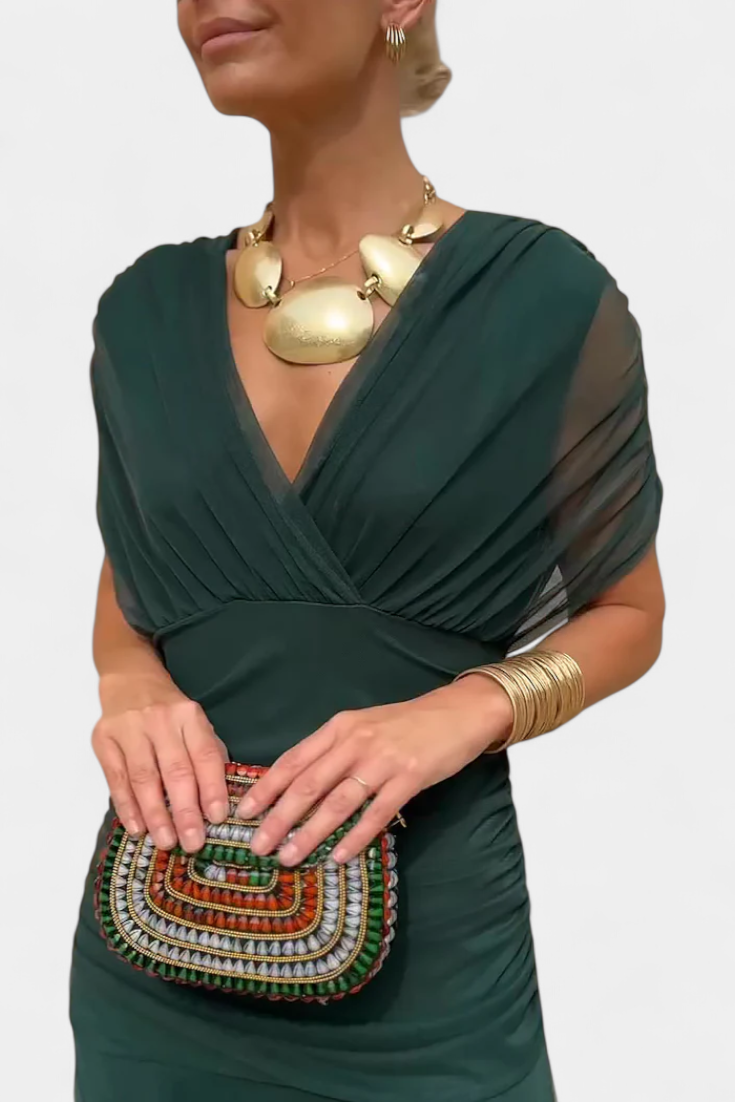 Elegant Flowing Women's Maxi Dress