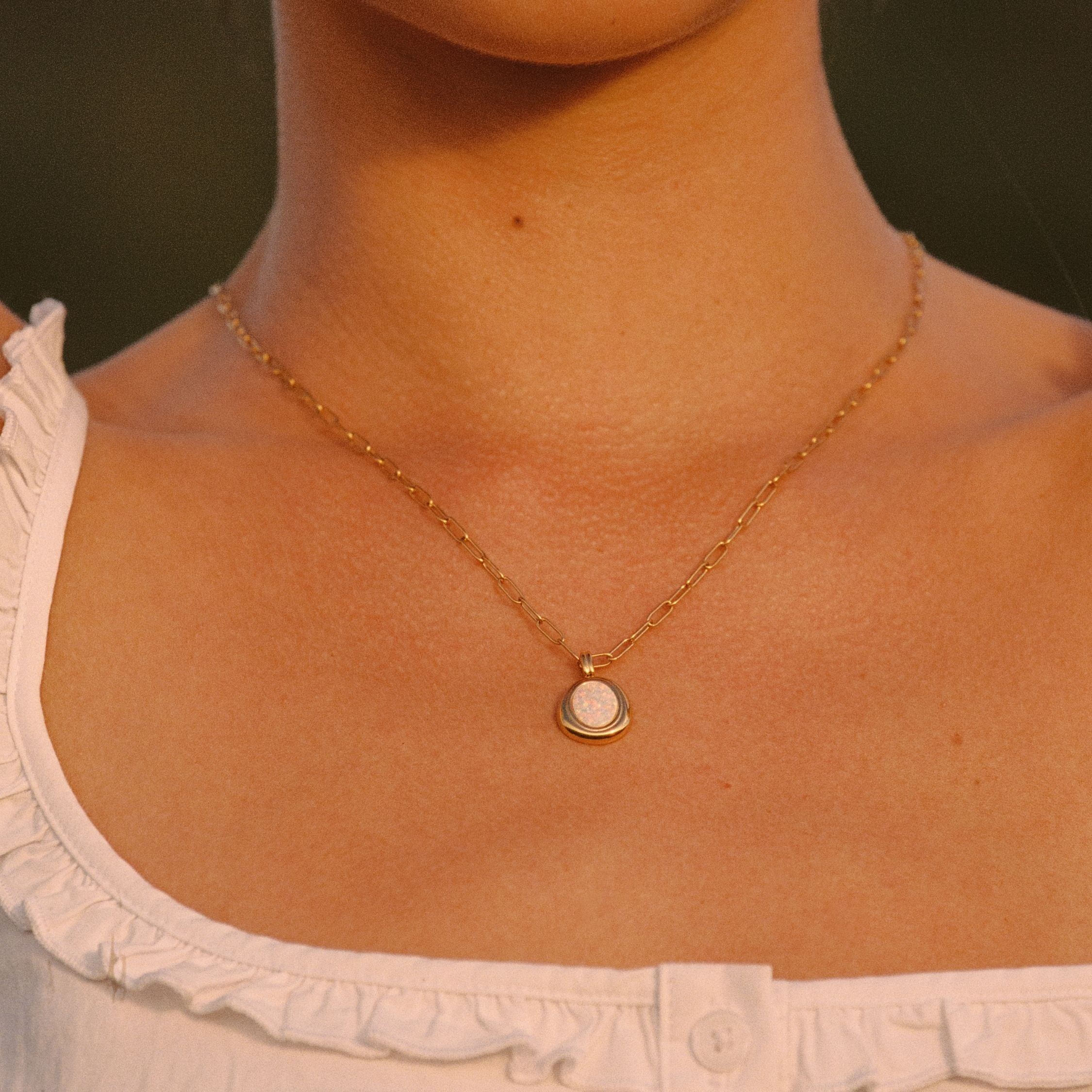 Opal Aura Necklace