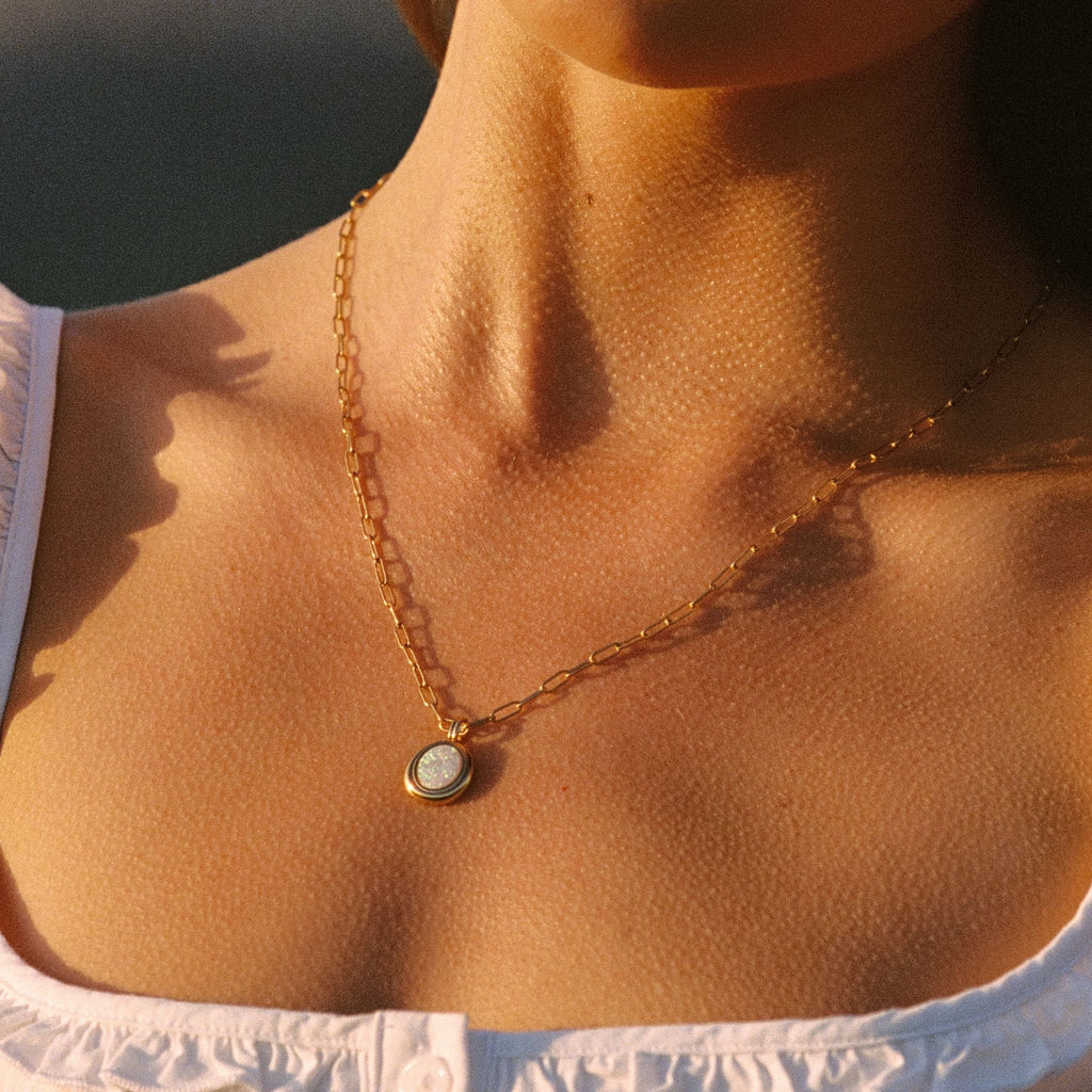 Opal Aura Necklace