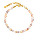 Perla Rosa Anklet