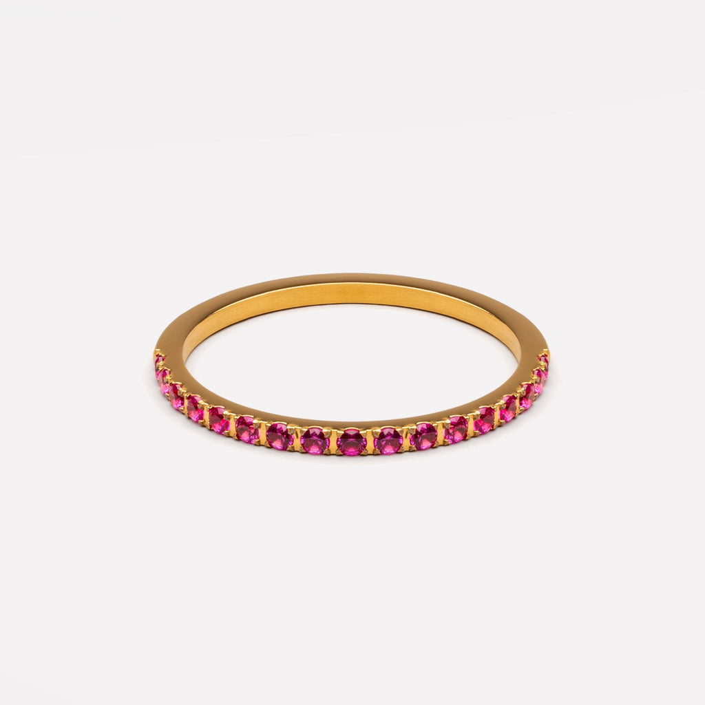 “Bordeaux” Thin Ring