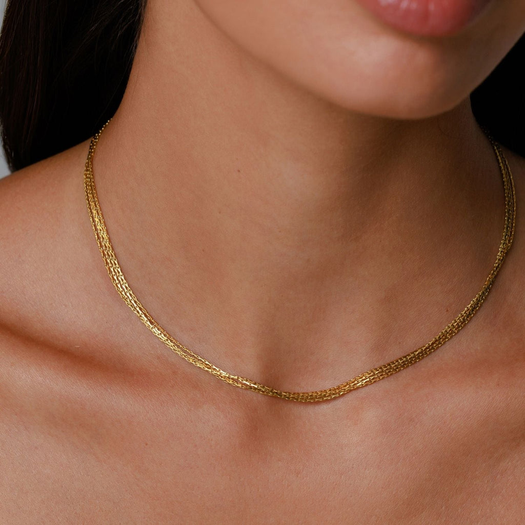 "Riviera" Layered Choker