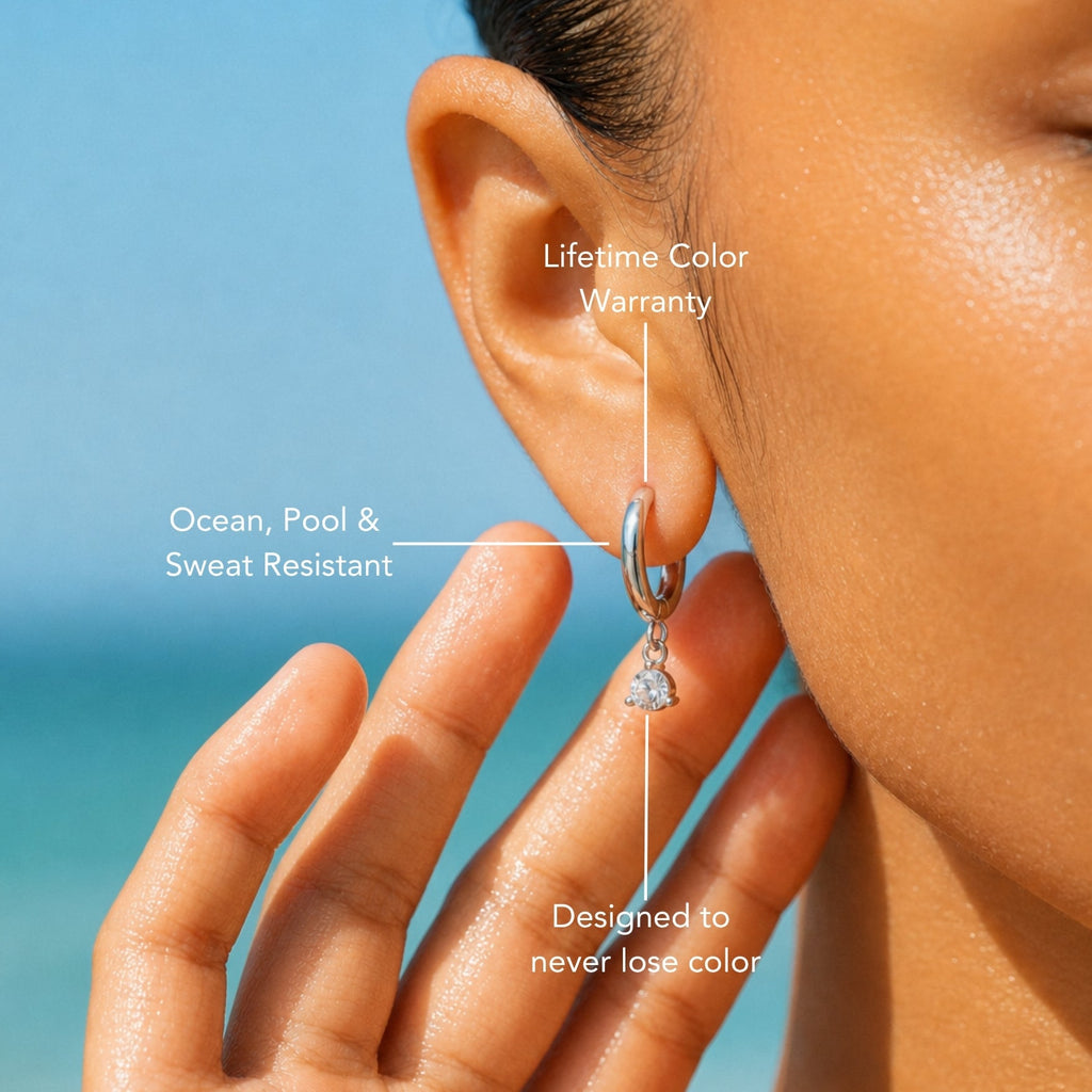 Sparkle Drop Earrings