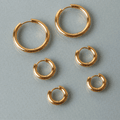 Thick Hoop Earrings